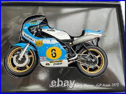 MINICHAMPS 122 750006 SUZUKI XR14 model bike Barry Sheene GP Assen 1975 112th