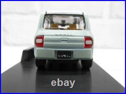 Mini Car 1/42 Suzuki Lapin Mint Green Metallic 2 Tone Dealer Model Color Sample