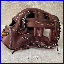 Mizuno Pro Baseball Hard Glove Special Order 11 Infield RHT HAGA Japan