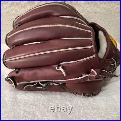 Mizuno Pro Baseball Hard Glove Special Order 11 Infield RHT HAGA Japan