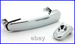 NEW Bright Chrome Exterior Outside Door Handle SET of 4 / FOR LISTED GM MODELS