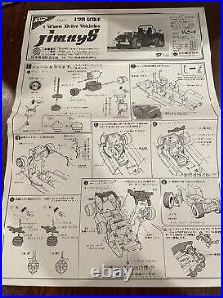 Nichimo 4WD Jimny 8 Suzuki Model Kit #MC 2025120 ScaleNIOB(1979 Ed.)