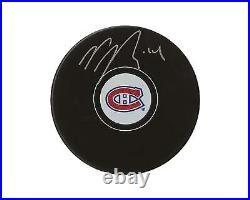 Nick Suzuki Autographed Montreal Canadiens Autograph Model Puck