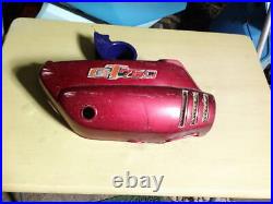 Original Suzuki early model side cover right GT750 with emblem Water Buffalo