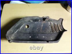 Original Suzuki early model side cover right GT750 with emblem Water Buffalo