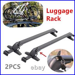 Pair Luggage Rack Roof Baggage Carrier Bar Rack Cross Bar For Most Car Models