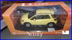 RARE! 1/18 Suzuki SX4 car model yellow