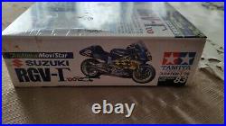RARE OOP Tamiya Suzuki RGV-T'00 Telefonica Movistar 1/12 Motorcycle Model Kit
