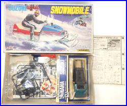 RARE VINTAGE SNOWMOBILE SUZUKI XR-440 MOTORIZED MODEL KIT by ARII from Japan New