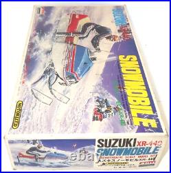 RARE VINTAGE SNOWMOBILE SUZUKI XR-440 MOTORIZED MODEL KIT by ARII from Japan New