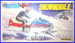 RARE VINTAGE SNOWMOBILE SUZUKI XR-440 MOTORIZED MODEL KIT by ARII from Japan New