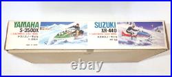 RARE VINTAGE SNOWMOBILE SUZUKI XR-440 MOTORIZED MODEL KIT by ARII from Japan New