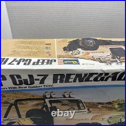 REVELL 1/16 JEEP CJ-7 RENEGADE + SUZUKI DIRT BIKE 1979 MODEL Model Kit Complete