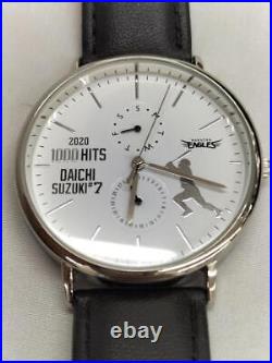 Rakuten Daichi Suzuki 1000 Hits Commemorative Model Quartz Watch