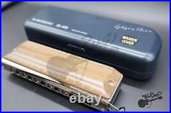 SUZUKI G-48W Chromatic Harmonica Gregoa Series Wooden Cover Model 3-Octave New