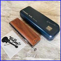 SUZUKI G-48W Chromatic Harmonica Gregoa Series Wooden Cover Model 3-Octave New