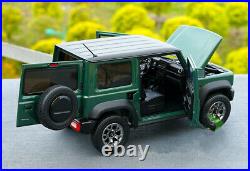 SUZUKI JIMNY 2019 SUV Metal Diecast Car Model 118 Scale Boys Gifts Green