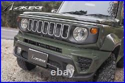 SUZUKI JIMNY SIERRA model JB74 Akea Front bumper + extension set JDM