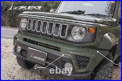 SUZUKI JIMNY SIERRA model JB74 Akea Front bumper + extension set JDM