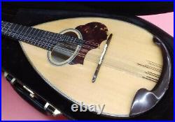 SUZUKI M-150 Mandolin Guitar Master Hand Top Model Semi Hard Case good condition