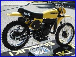 SUZUKI RM80 RM 80 SEAT 1977 TO 1978 MODEL REPRODUCTION Seat New Complete