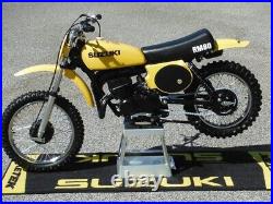 SUZUKI RM80 RM 80 SEAT 1977 TO 1978 MODEL REPRODUCTION Seat New Complete