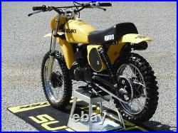 SUZUKI RM80 RM 80 SEAT 1977 TO 1978 MODEL REPRODUCTION Seat New Complete