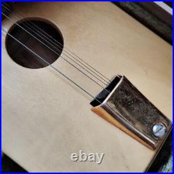 SUZUKI Taishogoto Harp Paulownia Oval Button Model with Case for Beginners