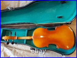 Suzuki 220 (3/4 Size) Violin, Japan, 1990, case/bow, Very Good, Yamaha-adjusted