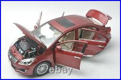 Suzuki Alivio car model in scale 118 Red