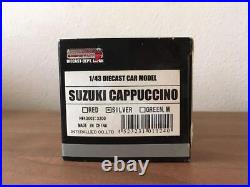 Suzuki Cappuccino 1/43 Model Silver Hotworks
