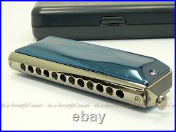 Suzuki Chromatic Harmonica G-48 Gregore Series Metal Cover Model