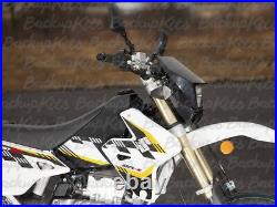 Suzuki Drz400 Graphic Kit Sticker Decals Calcomanias Model 2015 White