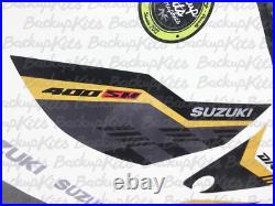 Suzuki Drz400 Graphic Kit Sticker Decals Calcomanias Model 2015 White