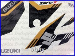 Suzuki Drz400 Graphic Kit Sticker Decals Calcomanias Model 2015 White