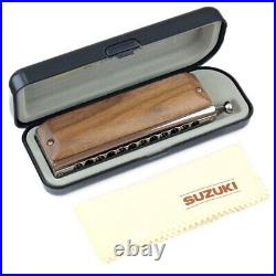 Suzuki G-48W Gregoire Male Signature Model Chromatic Harmonica Safe delivery fro