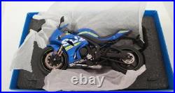 Suzuki GSX-R1000R 1/12 scale Die-cast model Motorcycle Blue x Yellow x White/box