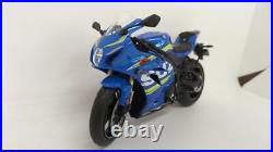 Suzuki GSX-R1000R 1/12 scale Die-cast model Motorcycle Blue x Yellow x White/box