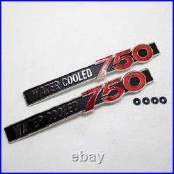 Suzuki GT750 / J Early model reproduction side cover emblem set Very Rare Japan