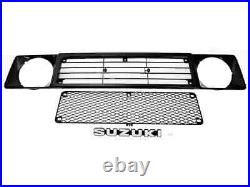 Suzuki Jimny JA11 1st model Feb. 1990-Oct. 1995 Front Grille With Emblem Grill Net