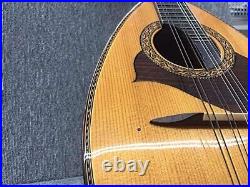 Suzuki M-215 Mandolin Bowl Back Strings Violin Wooden Vintage with Case Used