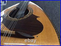 Suzuki M-215 Mandolin Bowl Back Strings Violin Wooden Vintage with Case Used