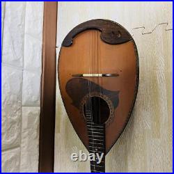 Suzuki M-215 Mandolin Bowl Back Strings Violin Wooden Vintage with Hard Case