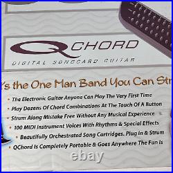 Suzuki Q-Chord Digital Songcard Guitar Board Model QC-1 With 2 Cartridges