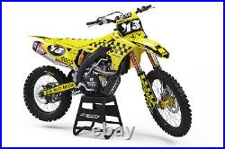 Suzuki RMZ or RM Custom dirt bike graphics most models available