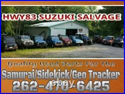 Suzuki Sidekick (sport) 96 97 98 4 Door Model Outer Trim Panel Driver Side