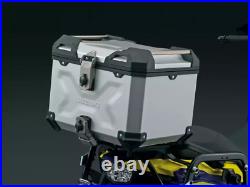 Suzuki V-Strom 1050 Top Case Aluminum Silver 38 Litre Model 2023 2024