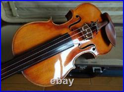 Suzuki Violin Model 100a 4/4 With Case Used Vintage Made In Japan 1953