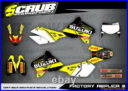 Suzuki graphics DRz 400 1999 2022 stickers Euduro Supermoto all models decals