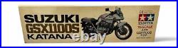 Tamiya 1/6 Motorcycle Series No. 25 Suzuki GSX 1100S Katana Plastic Model